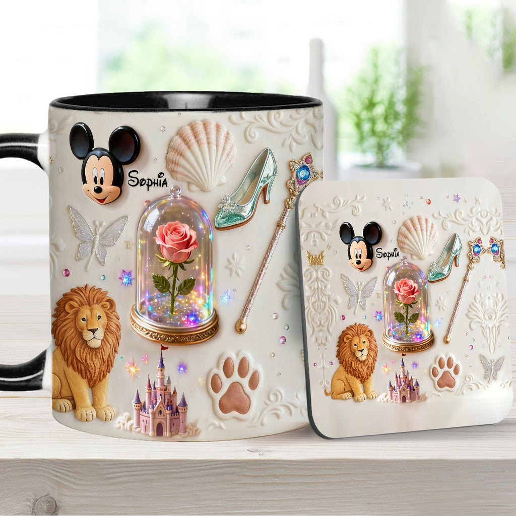 Magical Moments - Personalized Mouse Accent Mug & Coaster