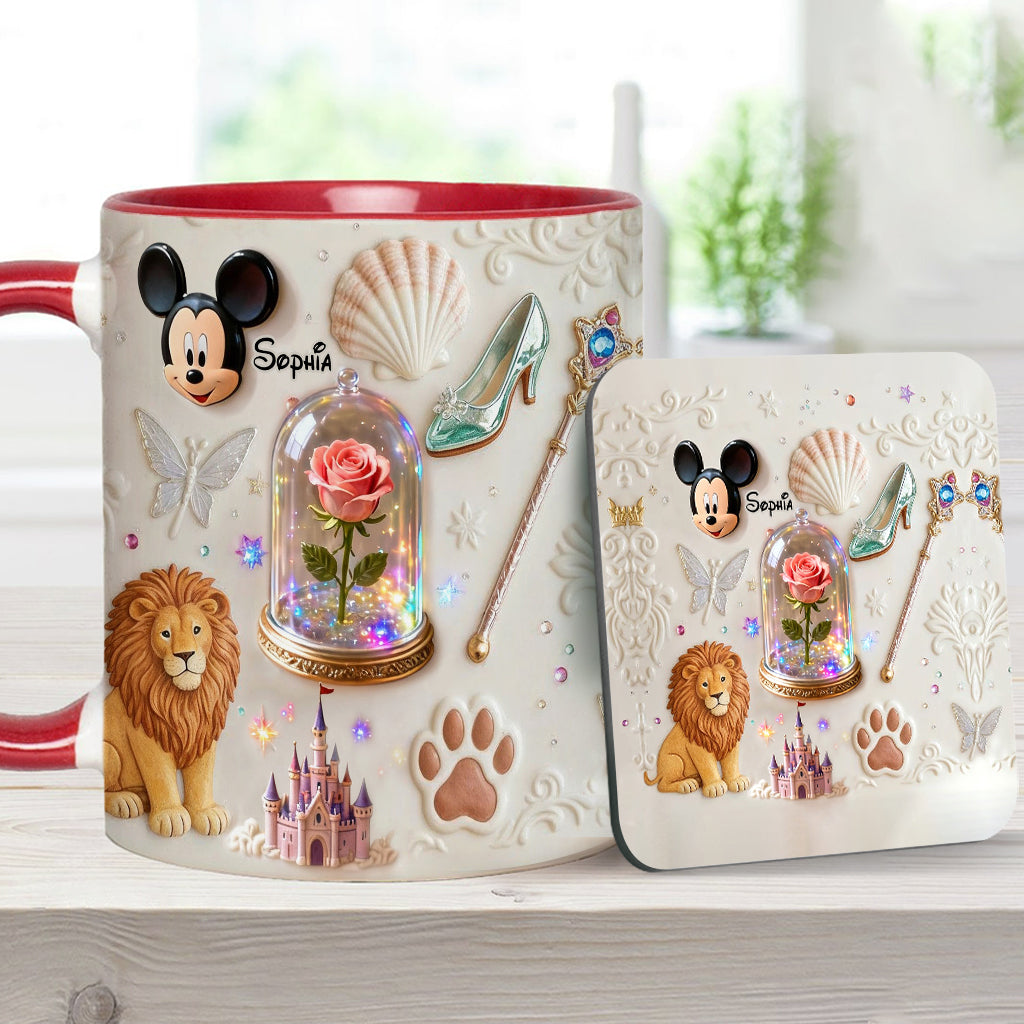 Magical Moments - Personalized Mouse Accent Mug & Coaster