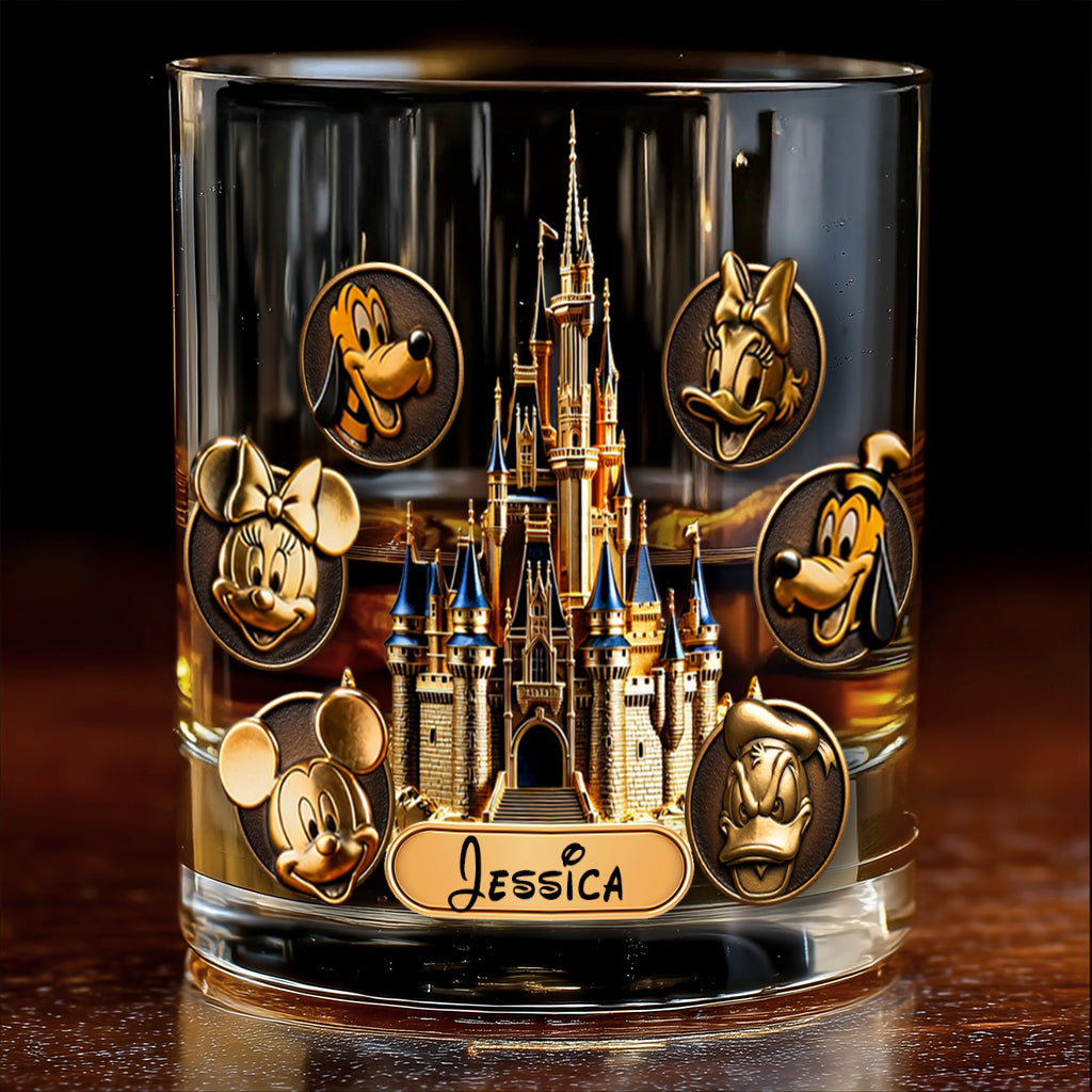 The Magical Castle - Personalized Mouse Whiskey Decanter Set