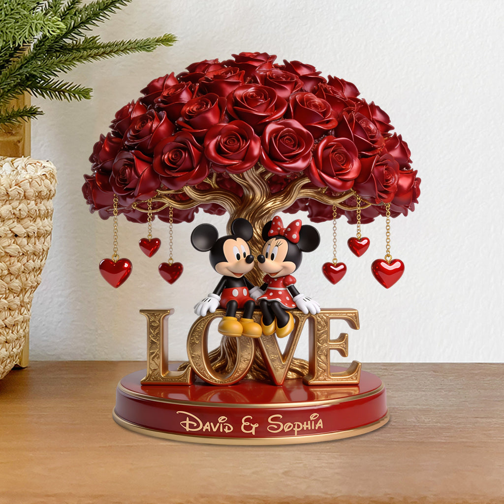 You & Me We Got This - Personalized Mouse Custom Shaped Acrylic Plaque