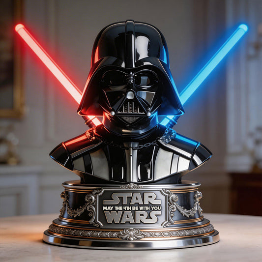 May The 4th Be With You Dark Side - The Force Custom Shaped Acrylic Plaque