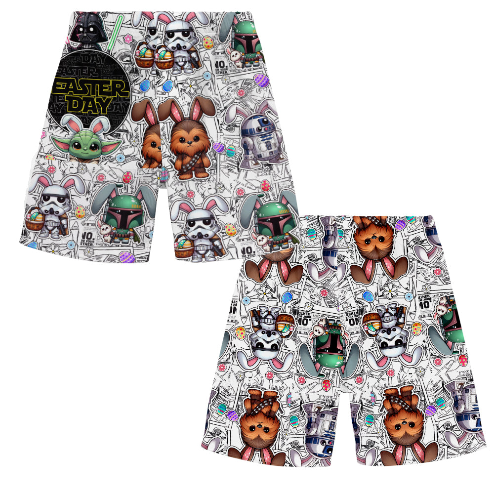 Happy Easter - Personalized Kid Kid T-shirt & Shorts