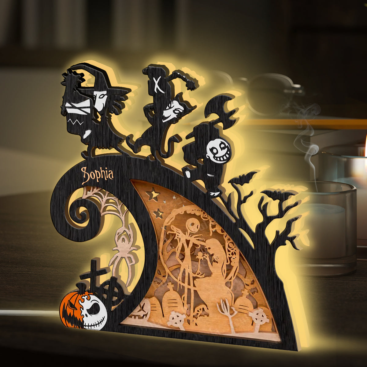 Nightmare - Personalized Nightmare Acrylic LED Night Light