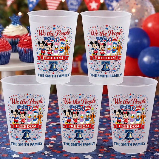250th Anniversary - Personalized Mouse Frosted Cup