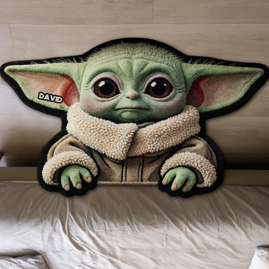 Cute Baby - Personalized The Force Non-Slip Tufted Rug