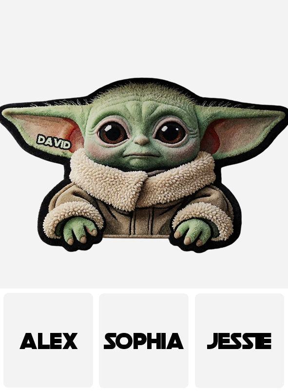 Cute Baby - Personalized The Force Non-Slip Tufted Rug