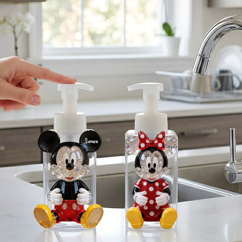 Cartoon Mouse - Personalized Mouse Soap Dispenser
