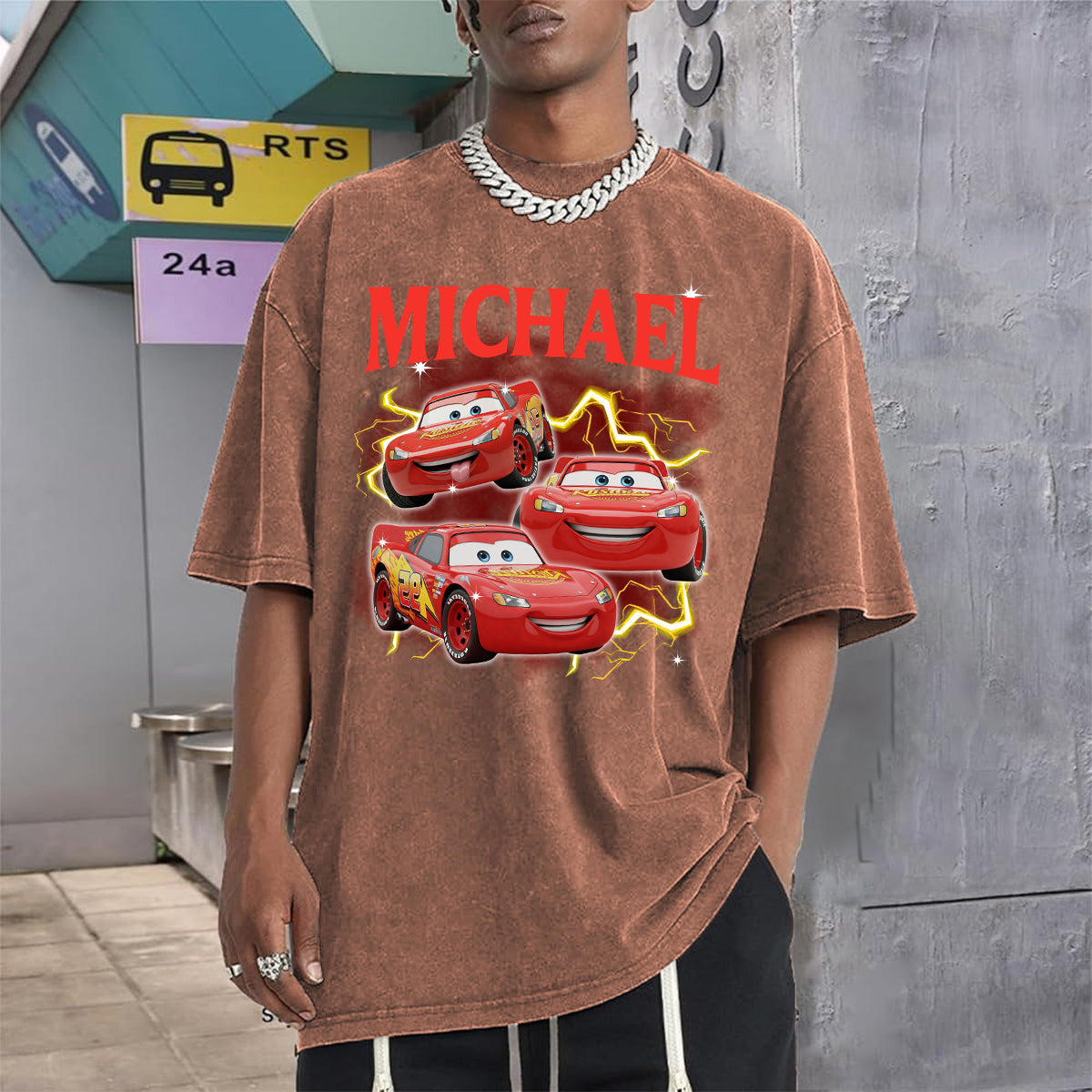 On The Road - Personalized Cars Wash T-shirt