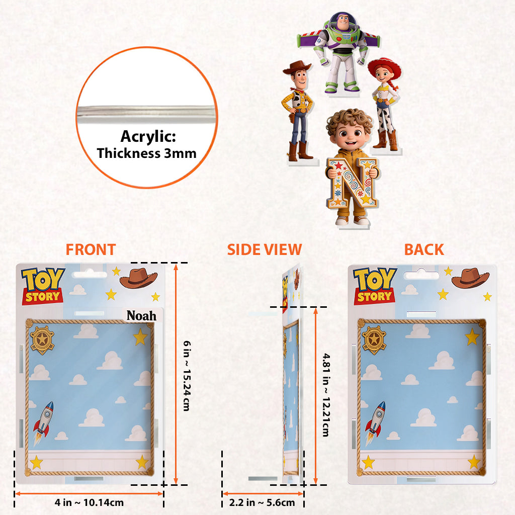Friends - Personalized Movie For Kids Acrylic Display Box