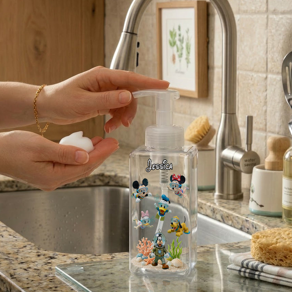 Swimming Friends - Personalized Mouse Pump Dispenser