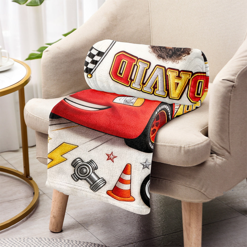 Strong Race - Personalized Racing Lover Blanket