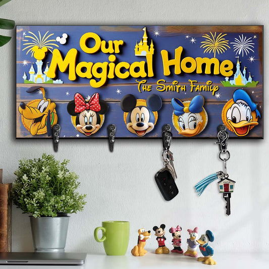 Magical Home - Personalized Mouse Key Rack