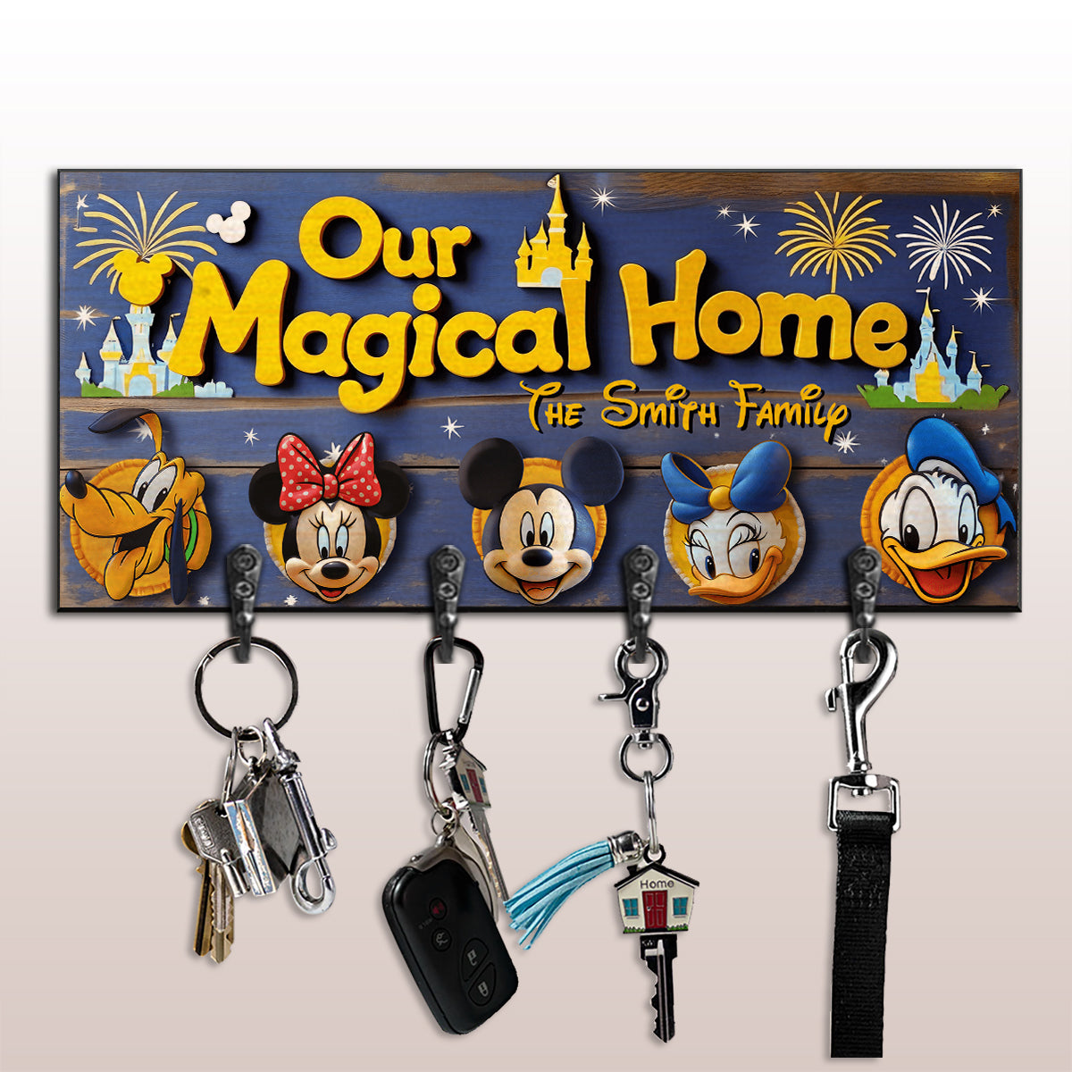 Magical Home - Personalized Mouse Key Rack