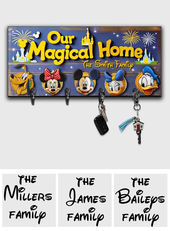 Magical Home - Personalized Mouse Key Rack