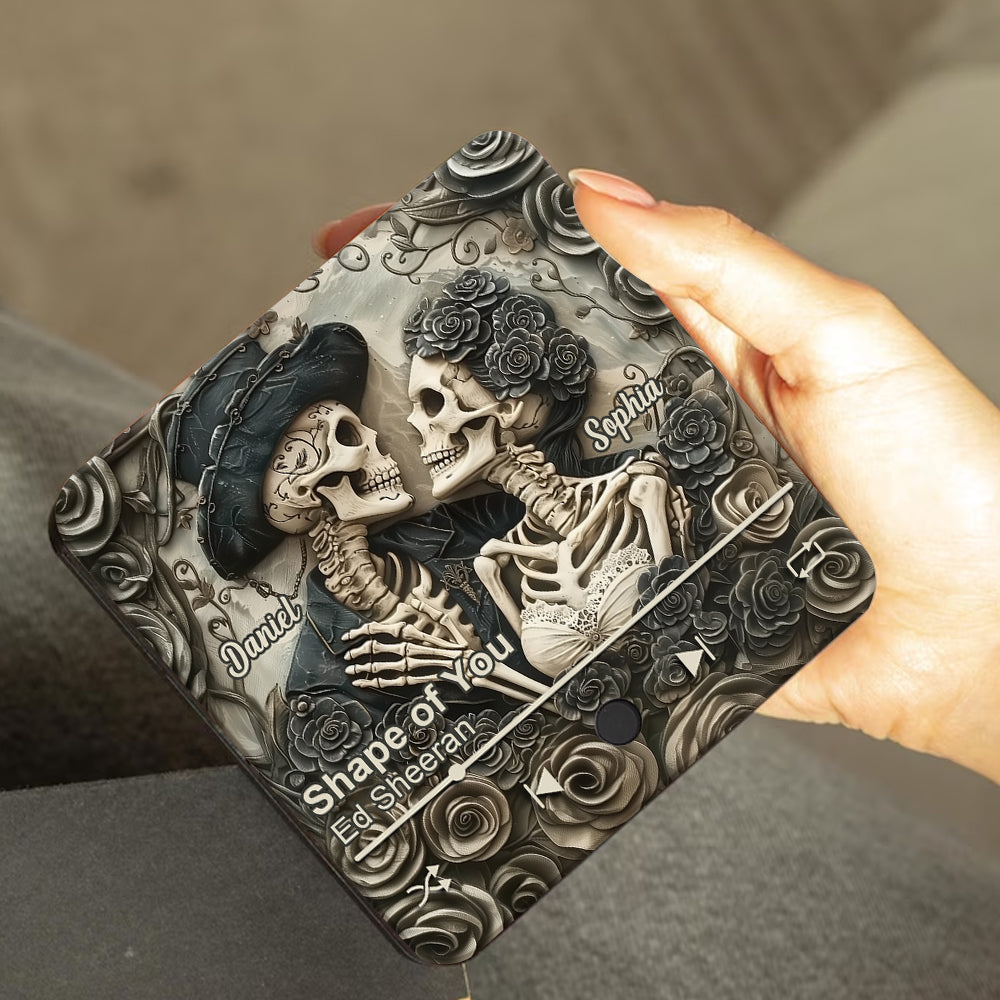 Till Death Do Us Part - Personalized Couple Music Fridge Magnet
