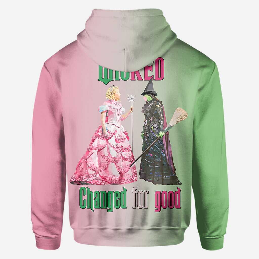 Changed For Good - Personalized Witch All Over Shirt