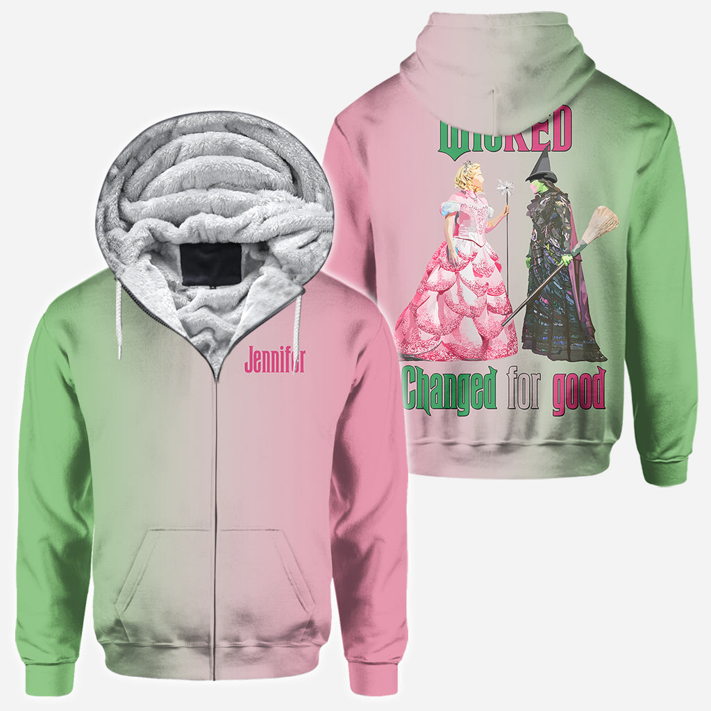 Changed For Good - Personalized Witch All Over Shirt