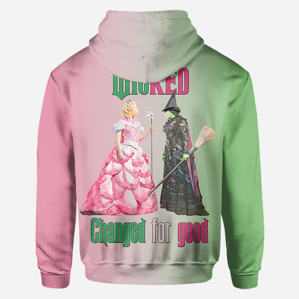 Changed For Good - Personalized Witch All Over Shirt