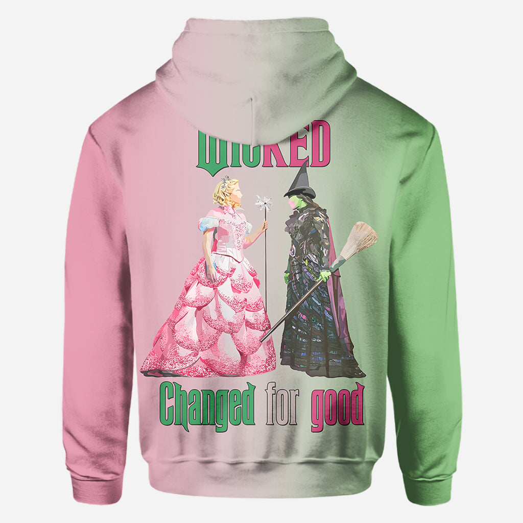 Changed For Good - Personalized Witch All Over Shirt