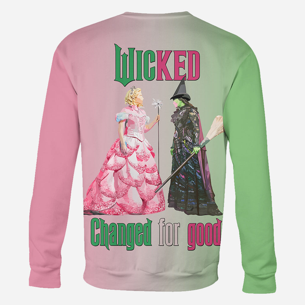 Changed For Good - Personalized Witch All Over Shirt