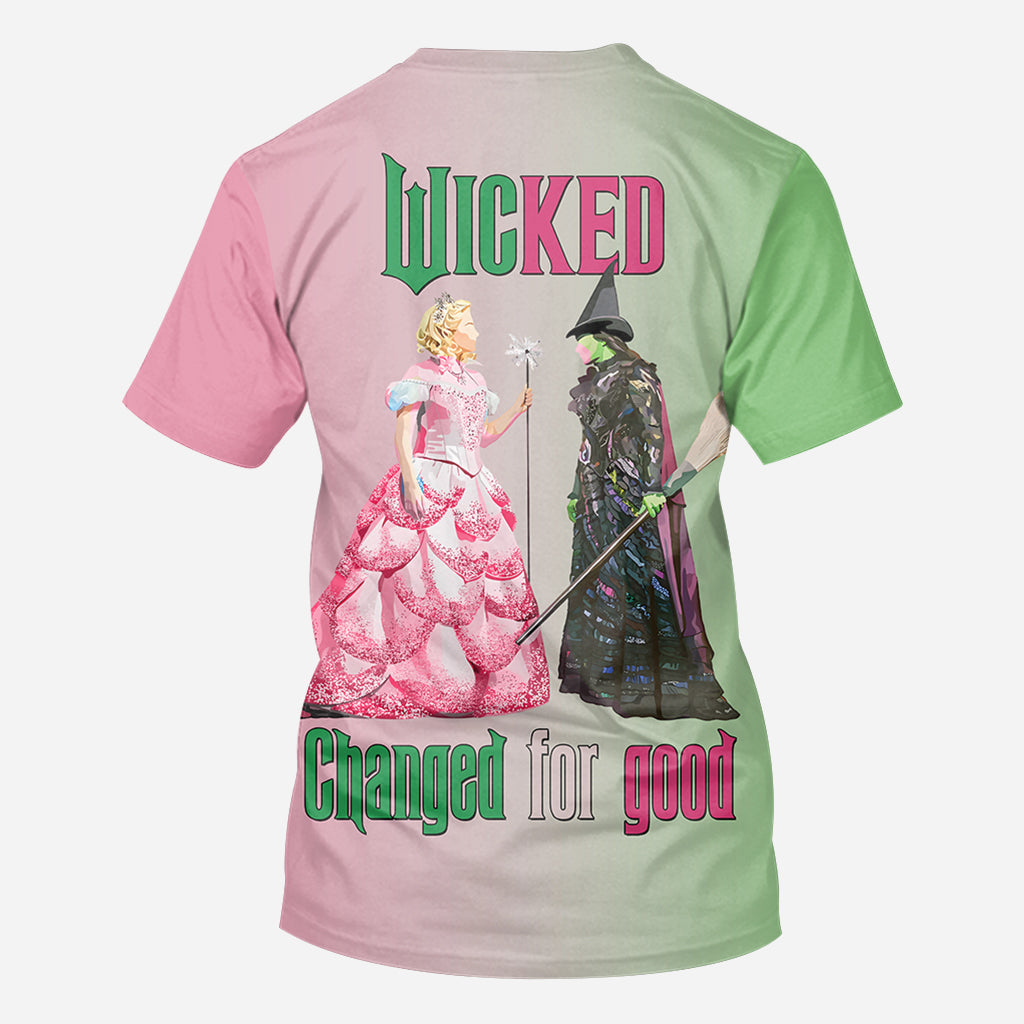 Changed For Good - Personalized Witch All Over Shirt