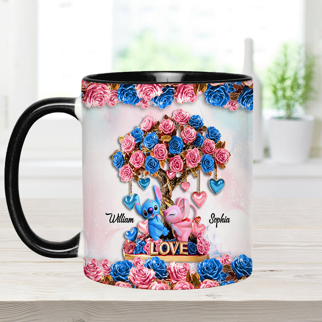 Tree Of Love - Personalized Ohana Accent Mug