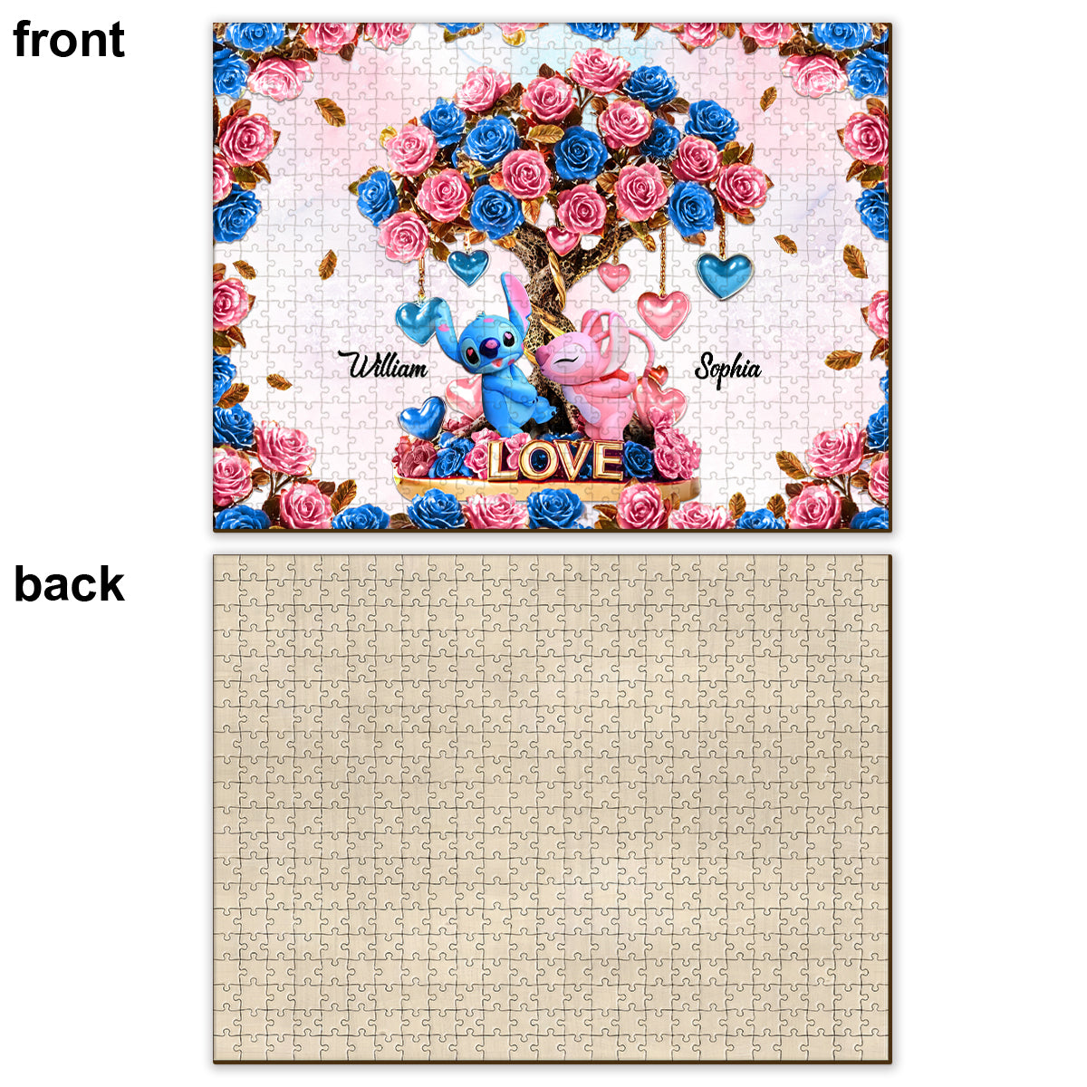 Tree Of Love - Personalized Ohana Jigsaw Puzzle