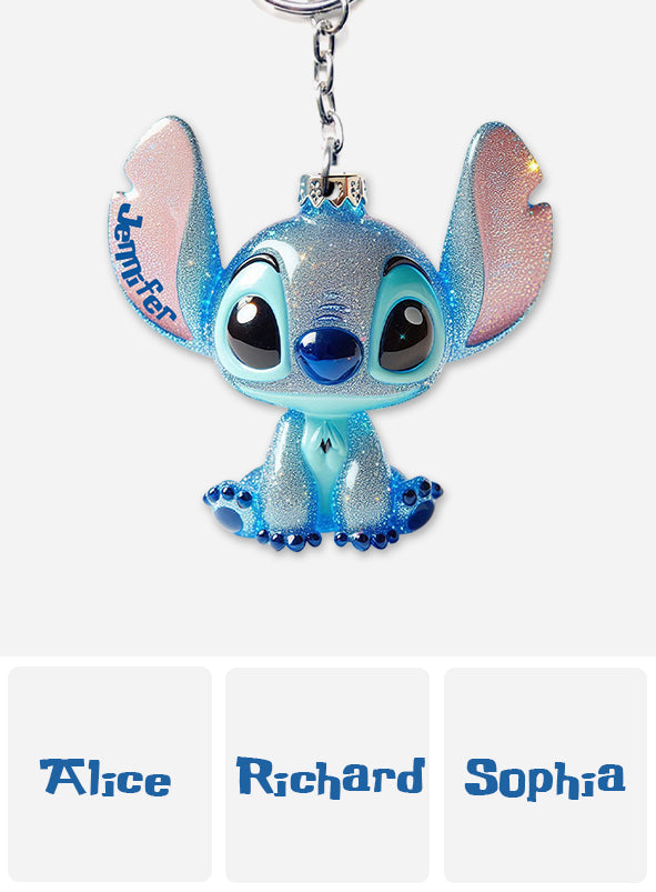Ohana Means Family - Personalized Ohana Keychain