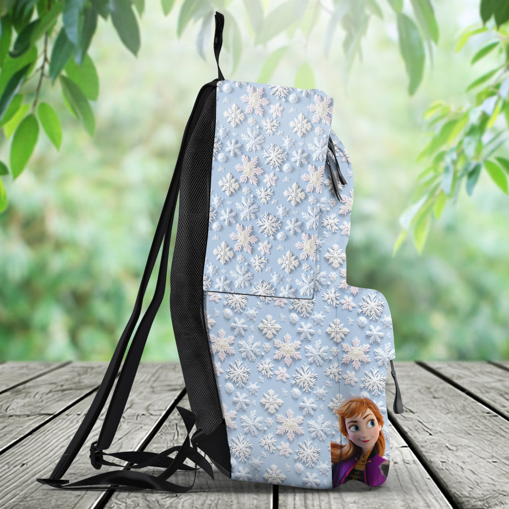 Snowflake Princess - Personalized Backpack