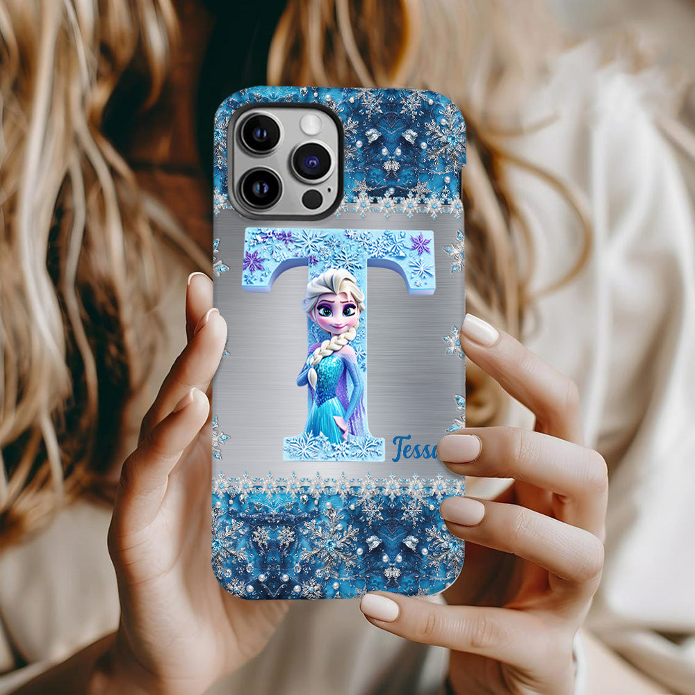 Snowflake Princess - Personalized Full Print Phone Case