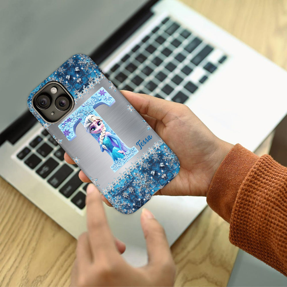 Snowflake Princess - Personalized Full Print Phone Case