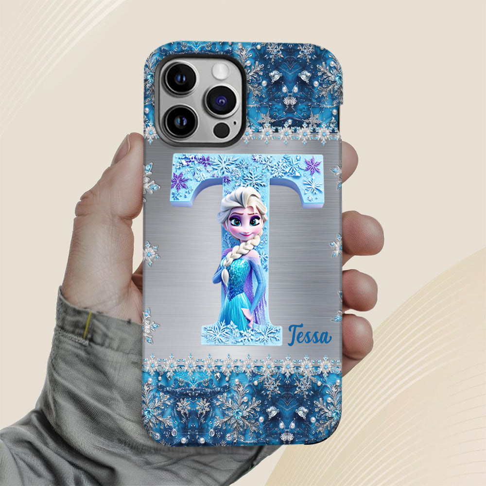 Snowflake Princess - Personalized Full Print Phone Case