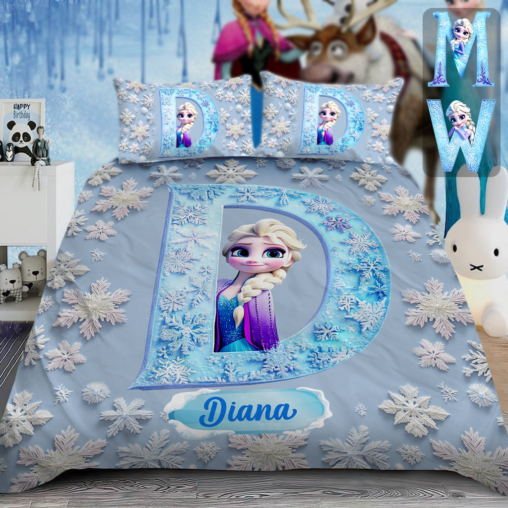 Snowflake Princess - Personalized Quilt Set