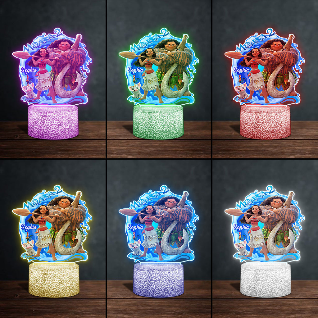 Proud of You - Personalized Mouse Shaped Plaque Light Base