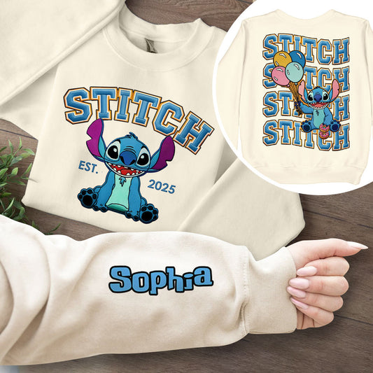 Blue Monsters - Personalized Ohana All Over Shirt