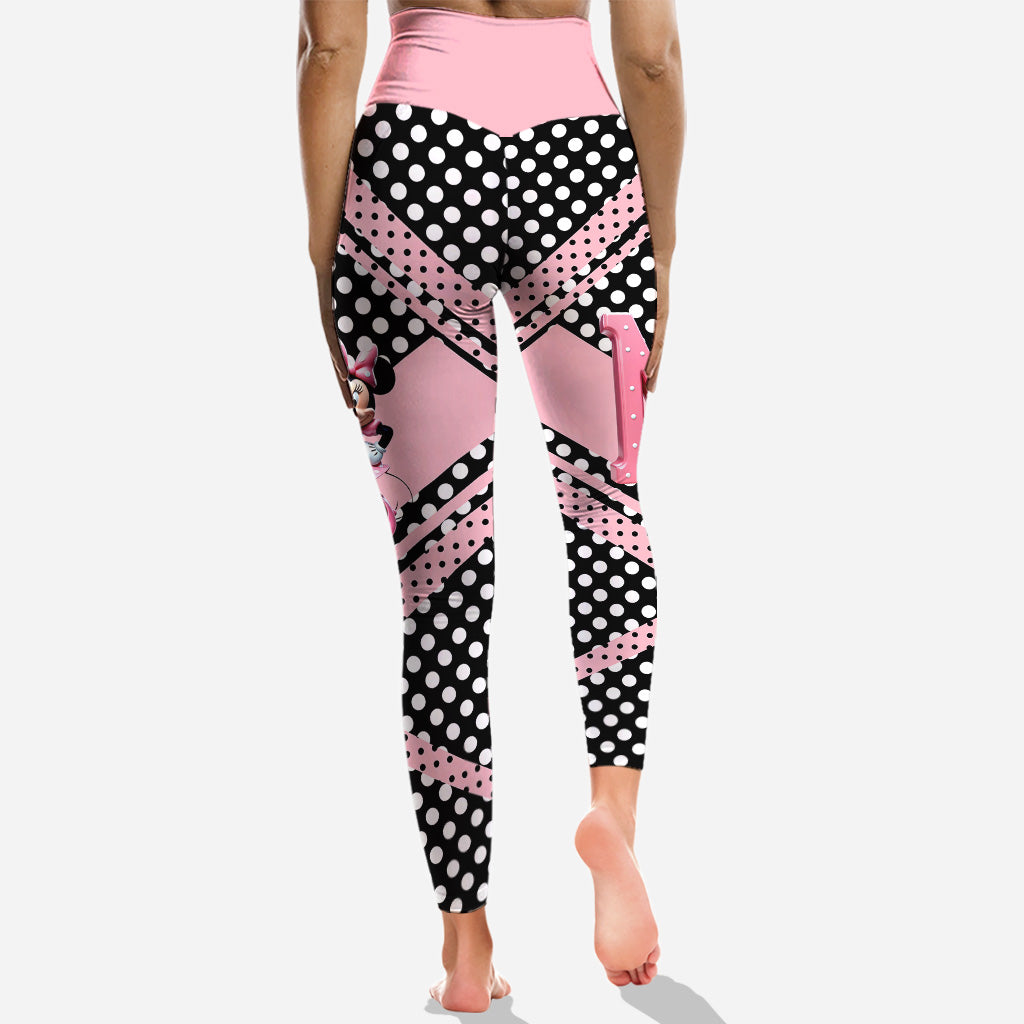 Pink Mouse Ears - Personalized Mouse Hoodie and Leggings