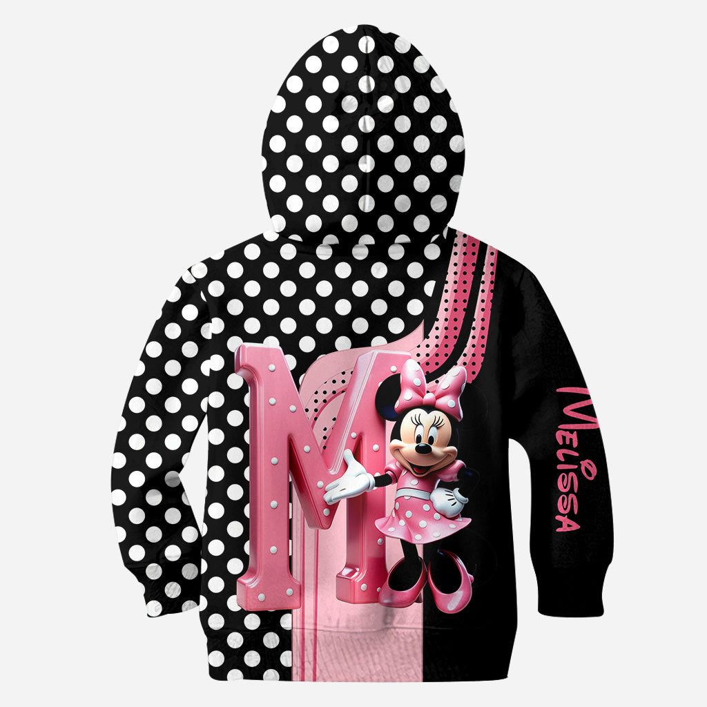 Pink Mouse Ears - Personalized Mouse Hoodie and Leggings
