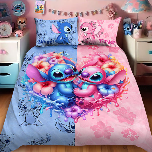 It's You & Me - Personalized Ohana Quilt Set