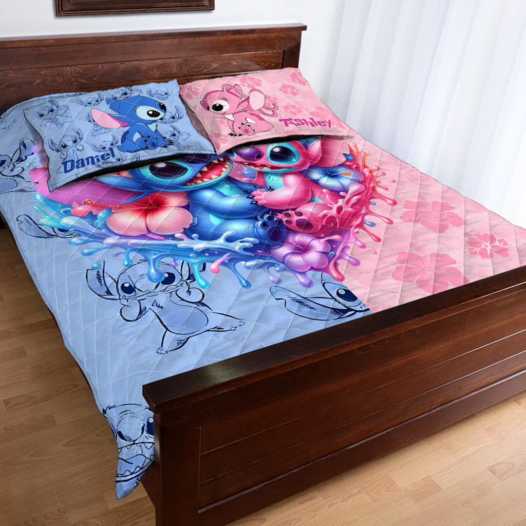 It's You & Me - Personalized Ohana Quilt Set