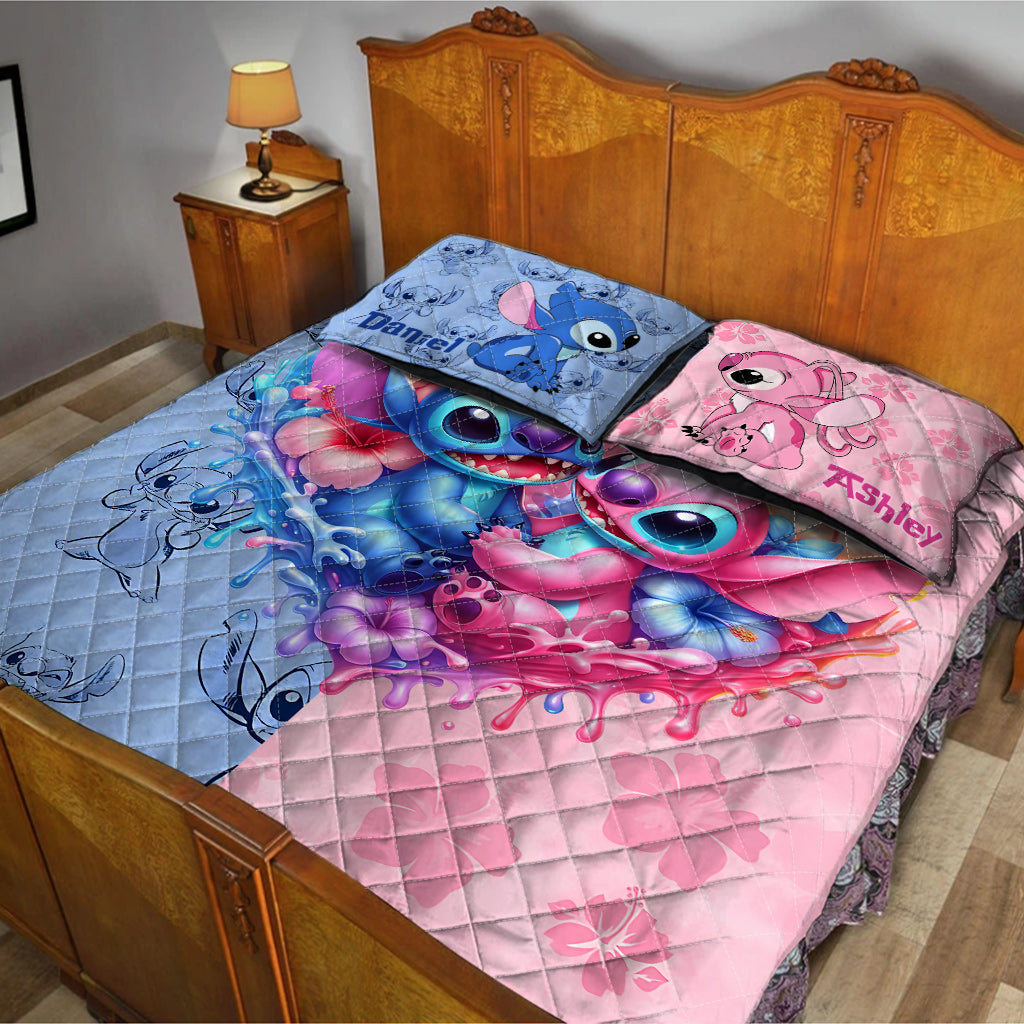 It's You & Me - Personalized Ohana Quilt Set
