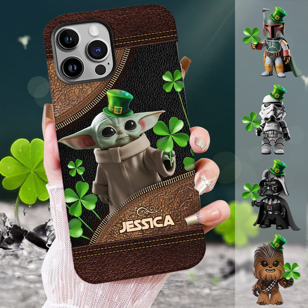 Lucky Shamrock - Personalized The Force Full Print Phone Case