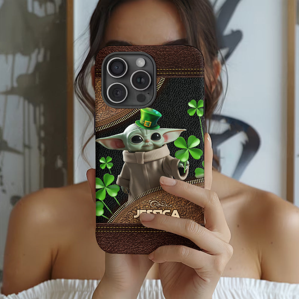 Lucky Shamrock - Personalized The Force Full Print Phone Case