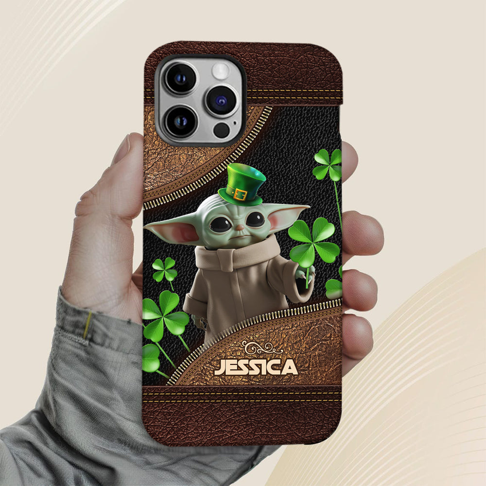 Lucky Shamrock - Personalized The Force Full Print Phone Case