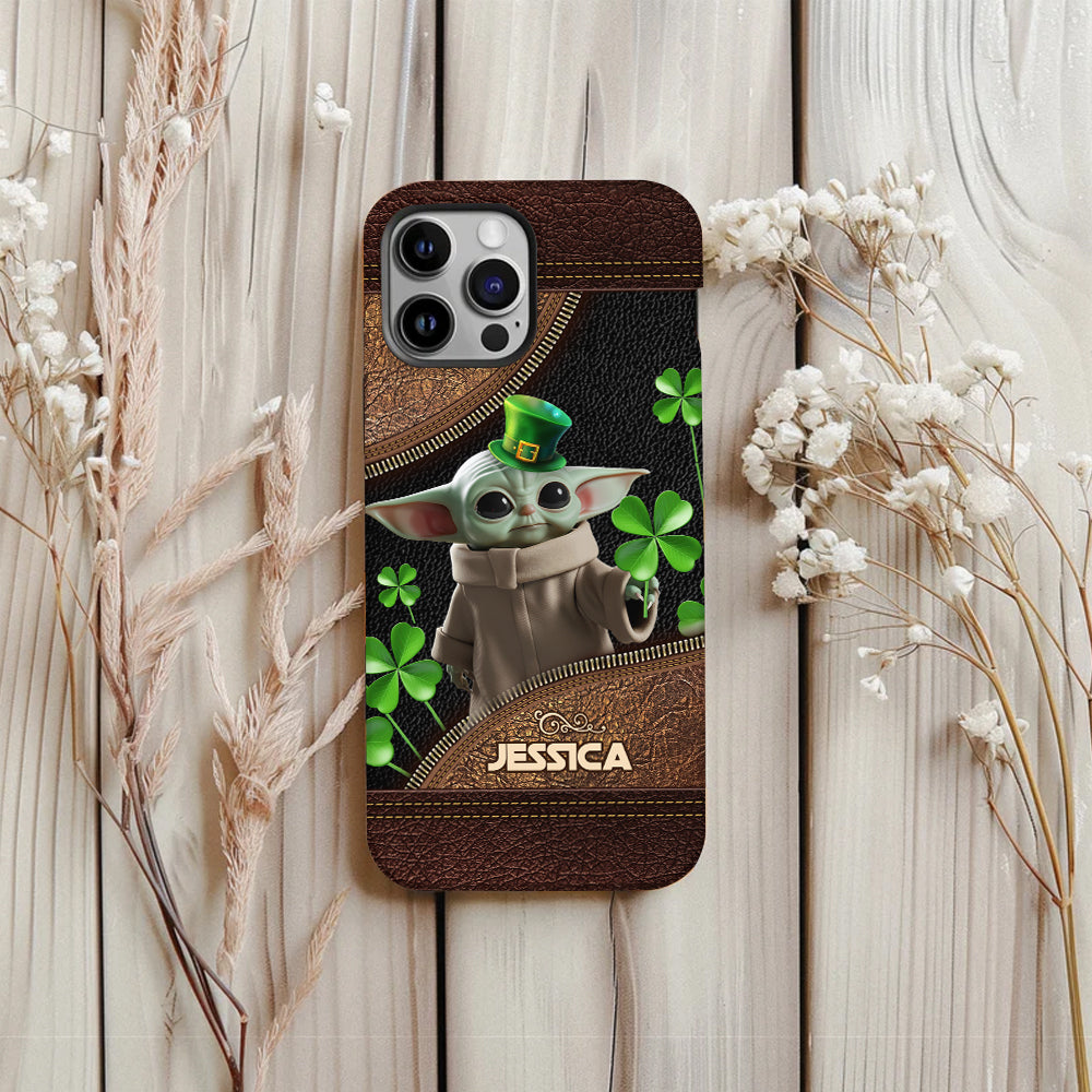 Lucky Shamrock - Personalized The Force Full Print Phone Case