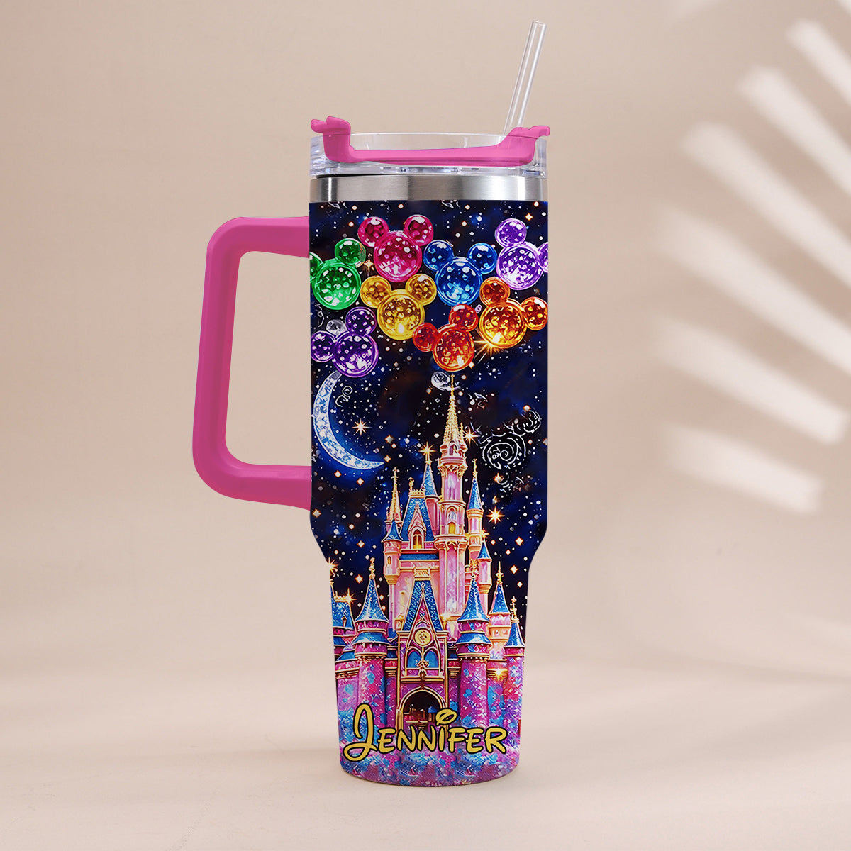 Magical Day - Personalized Mouse Tumbler With Handle
