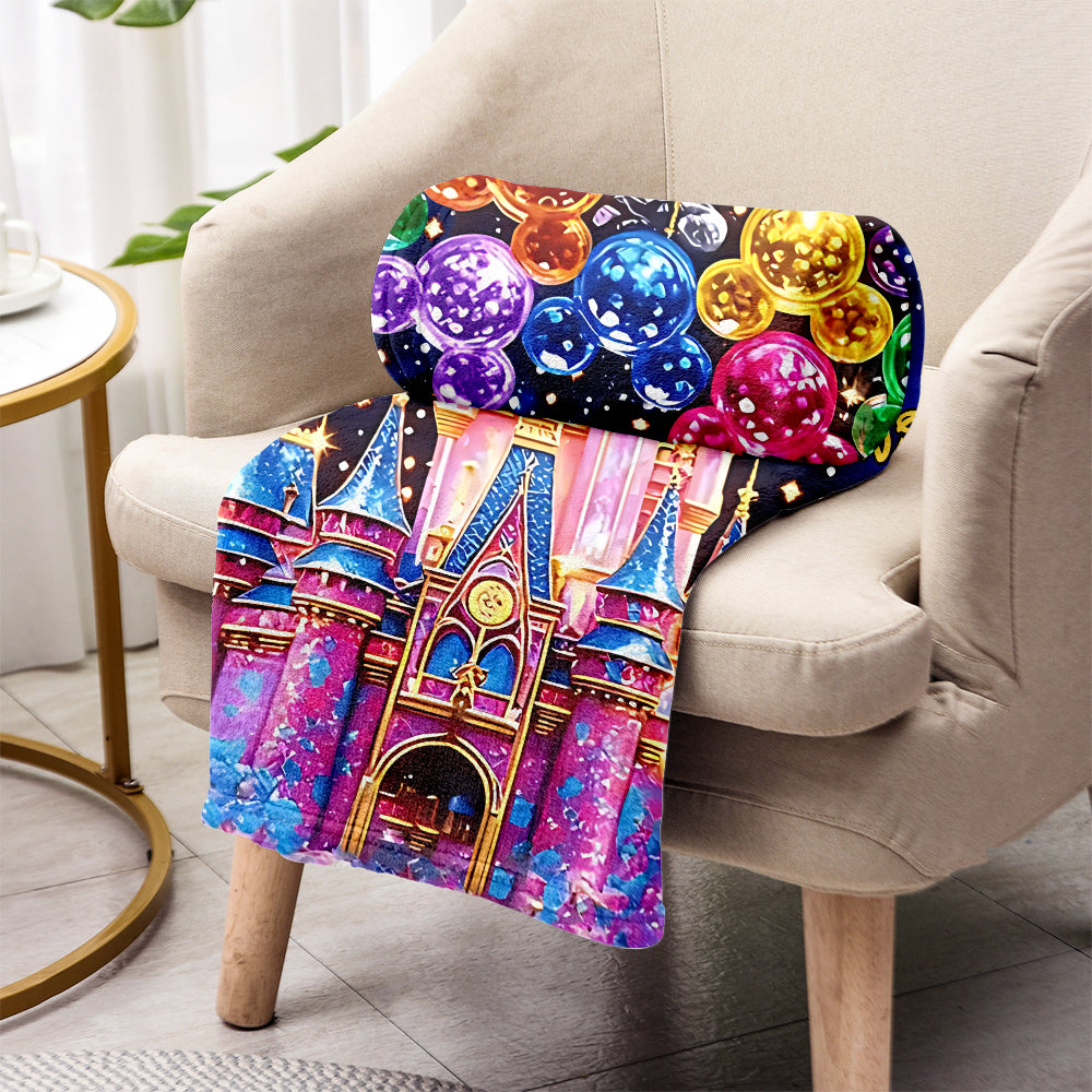 Magical Day - Personalized Mouse Blanket