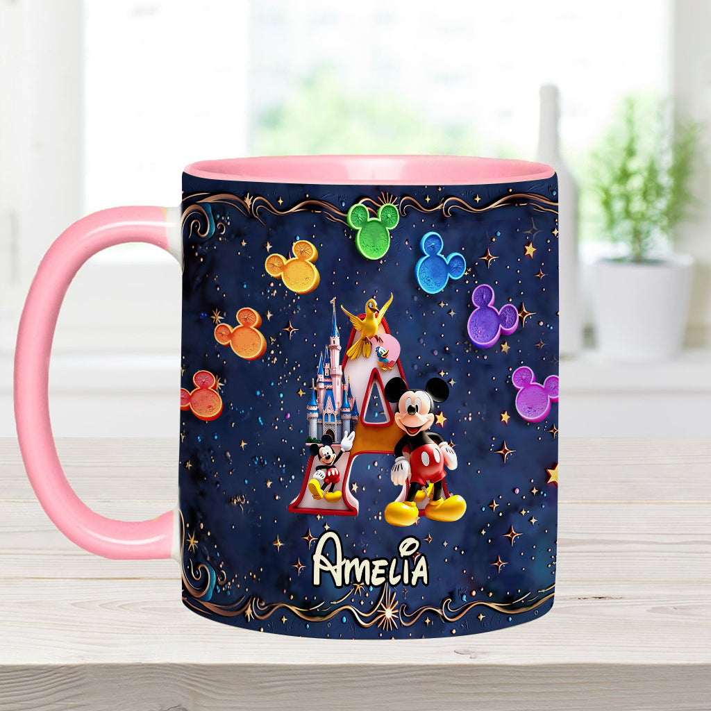 Magical Castle - Personalized Mouse Accent Mug