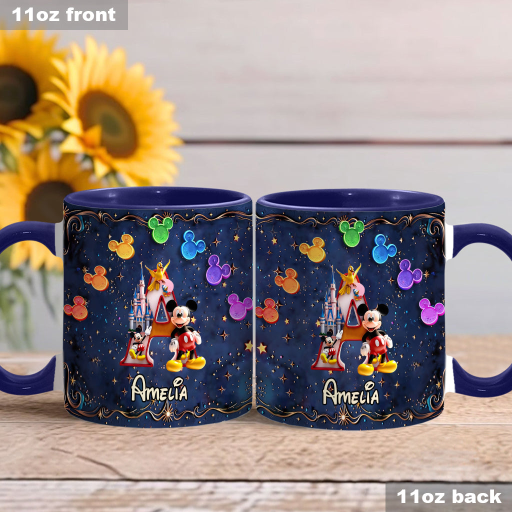 Magical Castle - Personalized Mouse Accent Mug