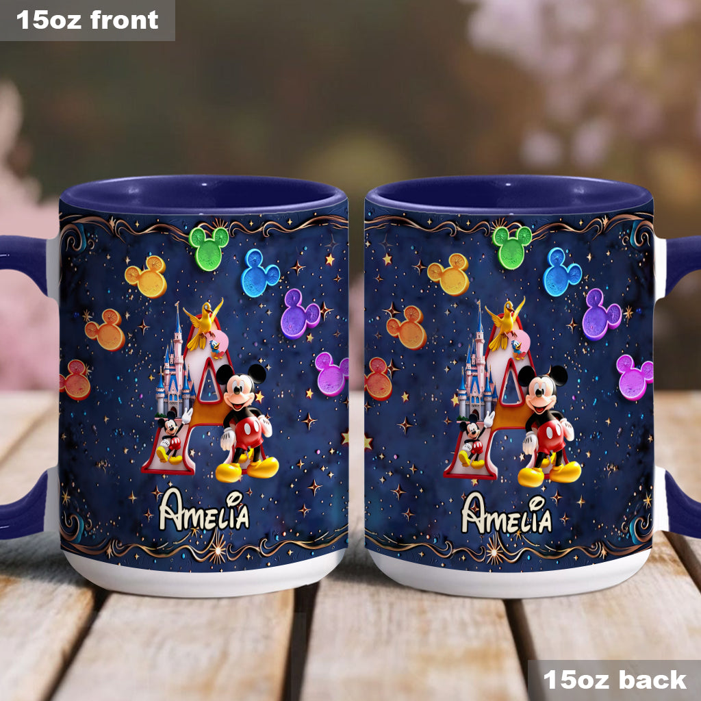 Magical Castle - Personalized Mouse Accent Mug