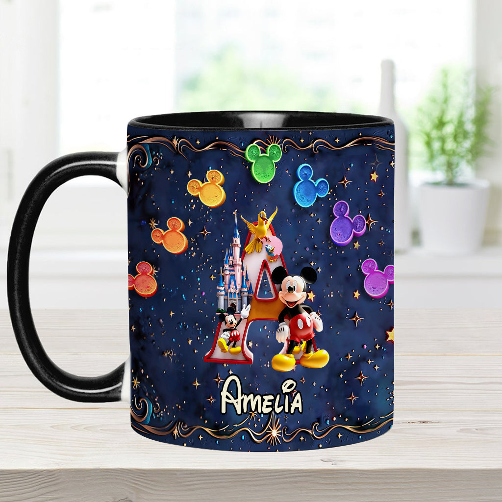 Magical Castle - Personalized Mouse Accent Mug